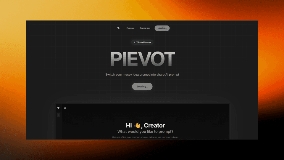 Pievot screenshot
